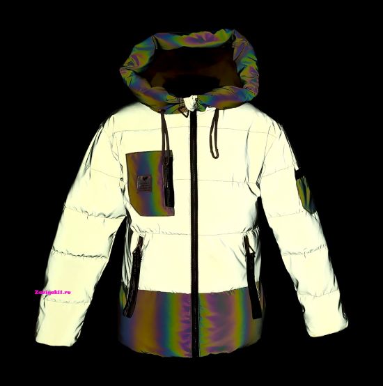 Куртка светящая в темноте для мальчика Modtex