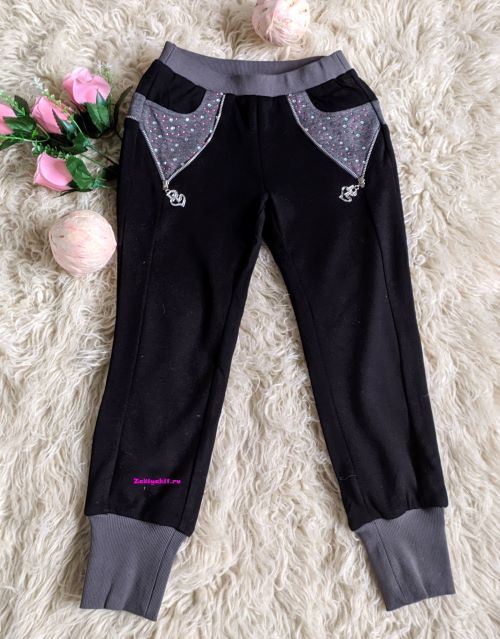 Утепленные брюки для девочки Deloras