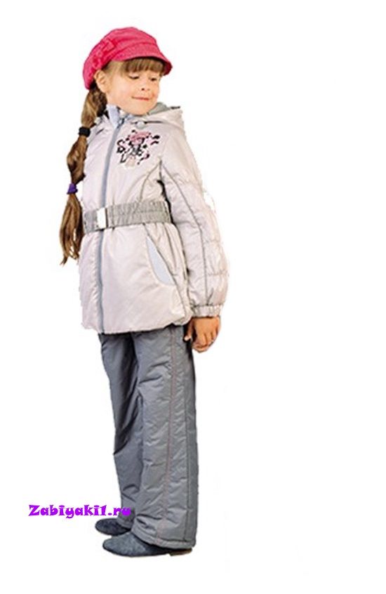 Комплект, куртка и брюки Ева для девочки от Батик