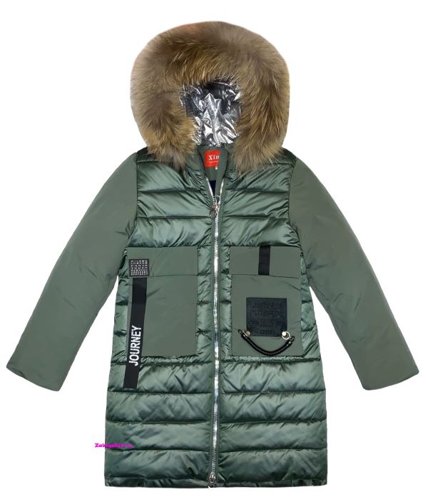 Пальто для девочки 134-158 Xinlifushi