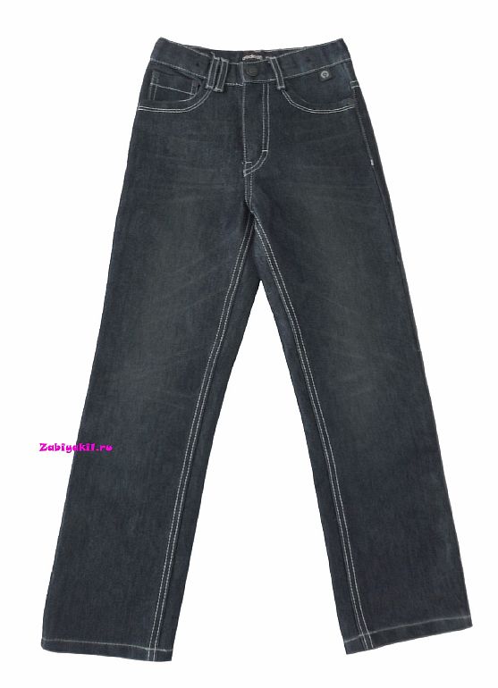 Классические джинсы для мальчика 7-13 лет Crockid