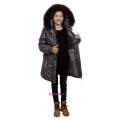 Теплое пальто для девочки Россия