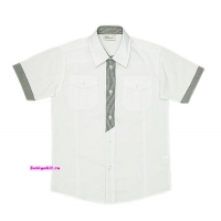Белая рубашка для мальчика Deloras