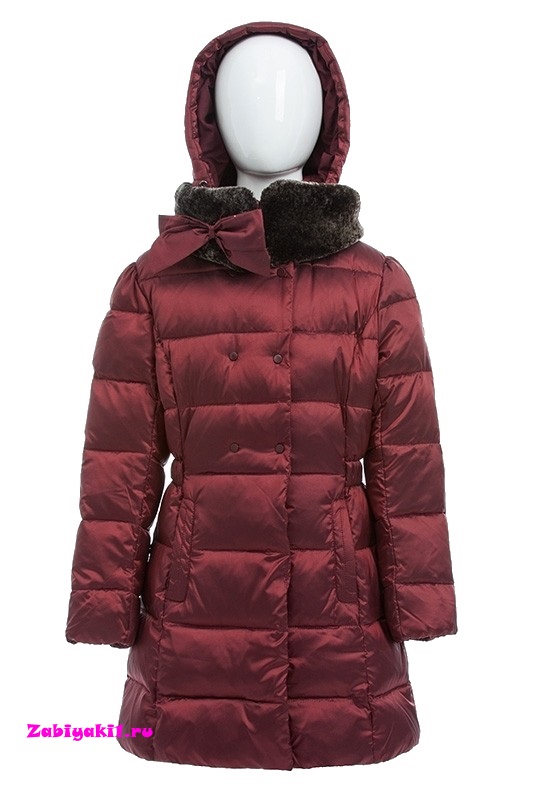 Детское пальто для девочки био-пух Snowimage junior