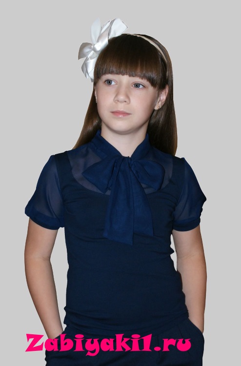 Блузка для девочки с бантом Mattiel