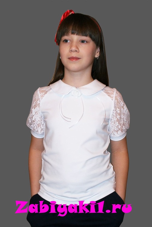 Нарядная блузка для девочки в школу Mattiel