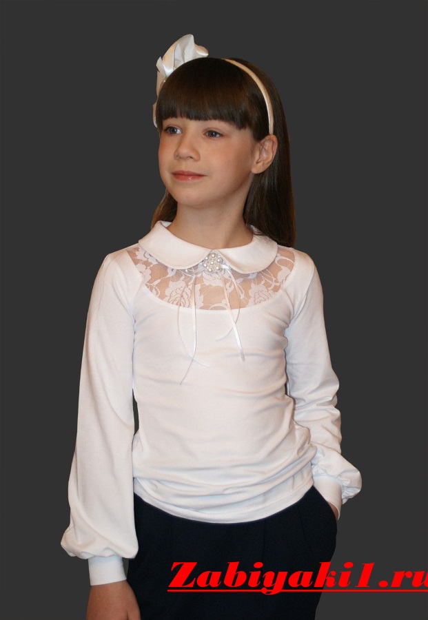 Трикотажная блузка для девочки Mattiel