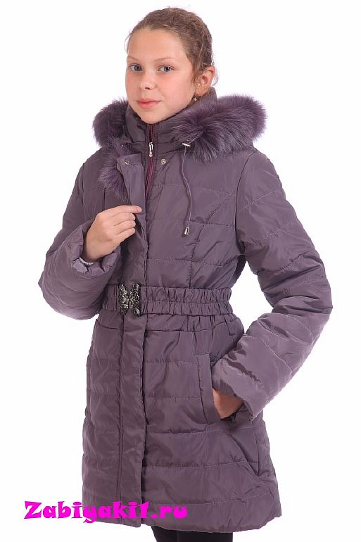 Укороченное пальто для девочки Malinoffka
