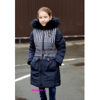 Зимнее пальто для девочки Malinoffka