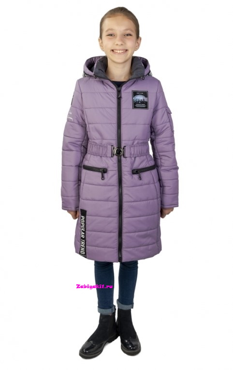 Детское пальто для девочки Malinoffka