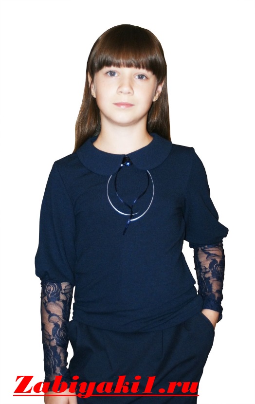 Блузка для девочки из вязаного трикотажа Mattiel