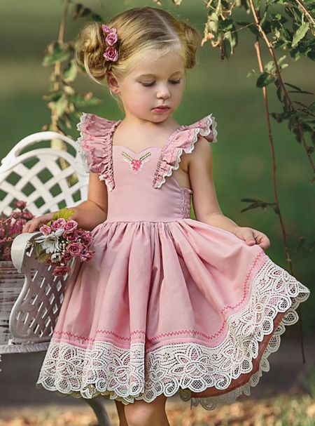 Модели детских платьев